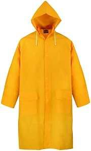 RAINCOAT YELLOW HOOD XL
