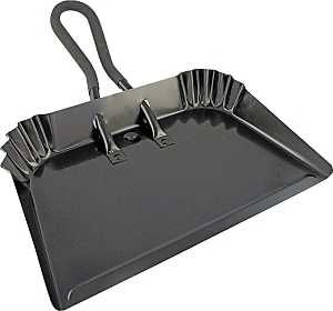 DUST PAN 17IN BLACK FINISH