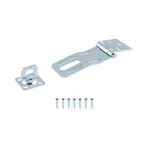 HASP SAFETY 3-1/2IN ZINC STL