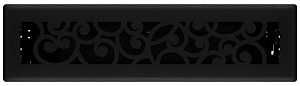 RG3457 RGSTR FLR BLK 2.25X12