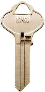 11010IN18 KEY BLANK BRASS IN18