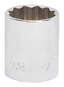 SOCKET 1-1/16IN 1/2DRIVE 12PT