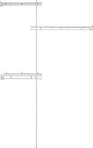 164000 5FT CLOSET ORGANZER