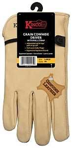 99-M GLOVES DRIVER COWHIDE MED