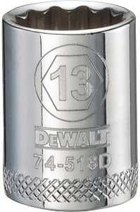 DWMT74518OSP SOCKET 3/8DR 13MM