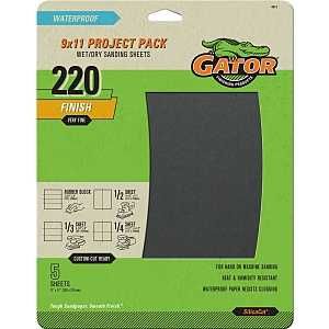 4474 WTRPRF 9X11 FINE 220 5PK