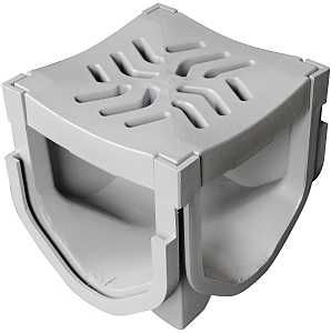 FSDP-QUAD STORMDRAIN 4WAY CRNR