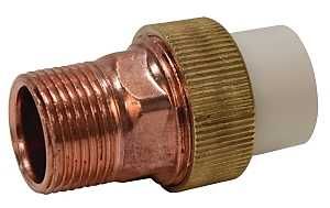 T00320D 1/2CPVCX1/2MIP UNIO-LF