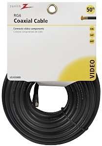 VG105006B COAX RG6 50FT B