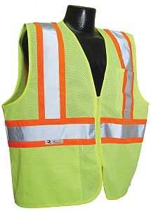SV22-2ZGM-L VEST CLASS 2 L GRN