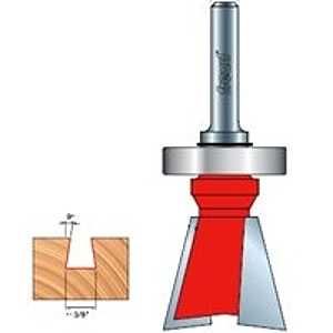 22-102 ROUTER BIT DOVETAIL RH