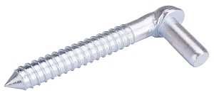LR096 ZNC SCRW HOOK 3/4X6IN