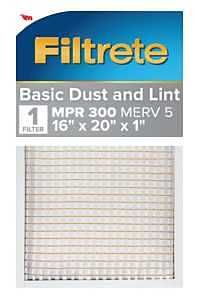 300-4 FILTER AIR DST 16X20X1IN