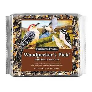 14384 SEED CAKE WOODPECKR 24OZ