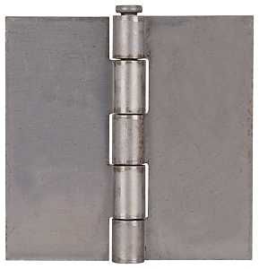 HINGE WELDING PLN STL 4X4IN