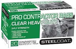 FG-P9934-51 BAG CONT 42GAL CLR