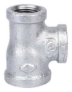 3/4X1/2X1/2 GALV REDUCING TEE