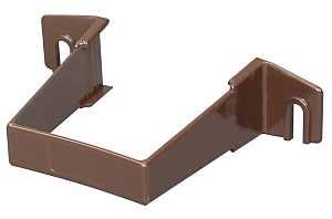 T1534 CLIP DOWNSPOUT BROWN 2IN