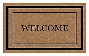 58773 MAT WELCOME COIR 18X30IN