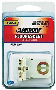 60492 SOCKET FLOU BI-PIN MED