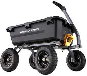 GCG-7 CART DUMP BLACK 1200LB