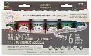 297588 PAINT SET CRAFT GLITTER