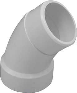 192406 DWV 45DEG STRT ELBOW 6"