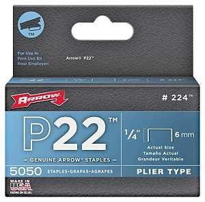 224 STAPLES 1/4" 5000/BX