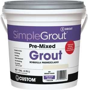 PMG3811-2 GROUT PREMIX WHT 1GA