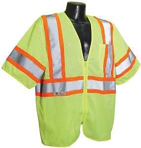 SV22-3ZGM-L VEST CLASS3 GRN L