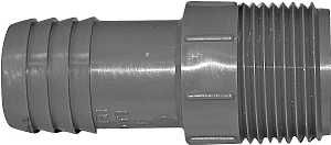 UPPA-10 PLAST TUBE ADPT 1" MIP