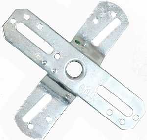 60205 CROSSBAR 4IN OFFST 1/8IP