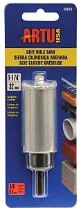 02810 HOLE SAW TC GRIT 1-1/4IN