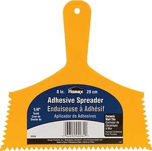 00084 SPREADR ADHES 1/4VNOTCH