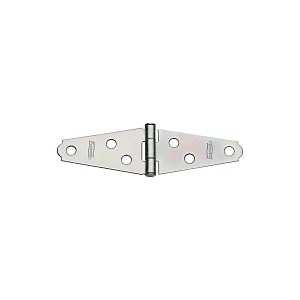 N127-365 HNGE STRAP ZN PLT 2IN