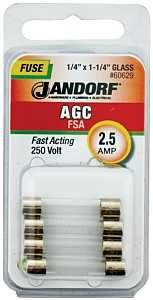 60629 FUSE AGC 2.5A FS ACT
