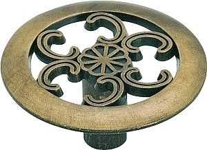 890ABS CABINET KNOB ZINC 3/4IN