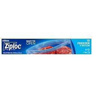 01132 ZIPLOC FREEZER BAG 2GAL
