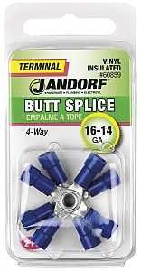 60859 TERM BUTT SPL 4WY VINYL