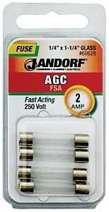 60628 FUSE AGC 2A FAST ACT