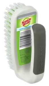 504 BRUSH HAND/NAIL PLSTC HNDL