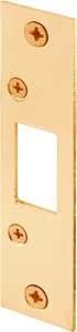 E 2432 DEADBOLT STRKE BRS PLTD
