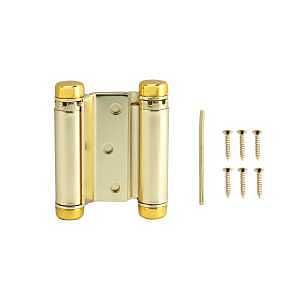 HINGE SPRING SATIN BRS STL 3IN