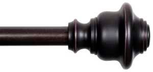 KN75243NP  ROD CURTAIN BRN 66-