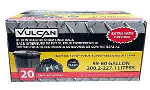 FG-O3812-12 BAG TRASH BLK 55GA