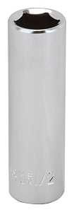 DEEP SOCKET 1/2IN 3/8DR 6PT