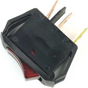 61032 SWITCH RCKR 125V ON/OFF