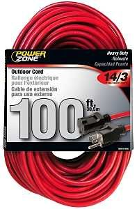 OR514735/TW143R10 EXT CORD RED