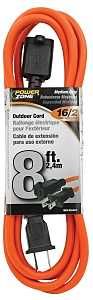 CORD EXT OTD ORG SJTW 16/2 8FT