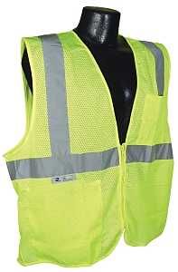 SV2ZGMXL VEST CLASS2MESH GRNXL